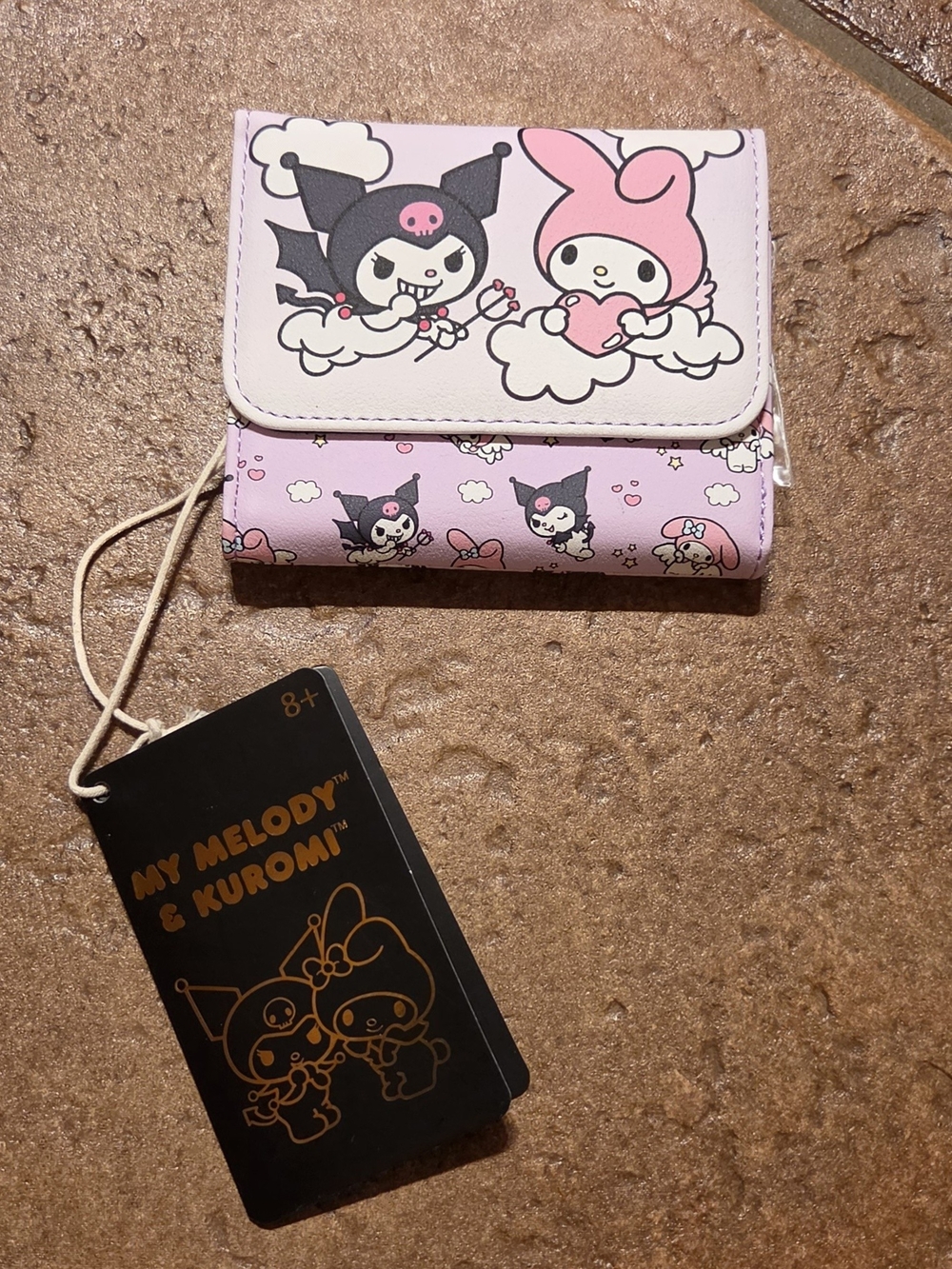 Loungefly Sanrio My Melody and Kuromi Angel & Devil Mini Flap Wallet